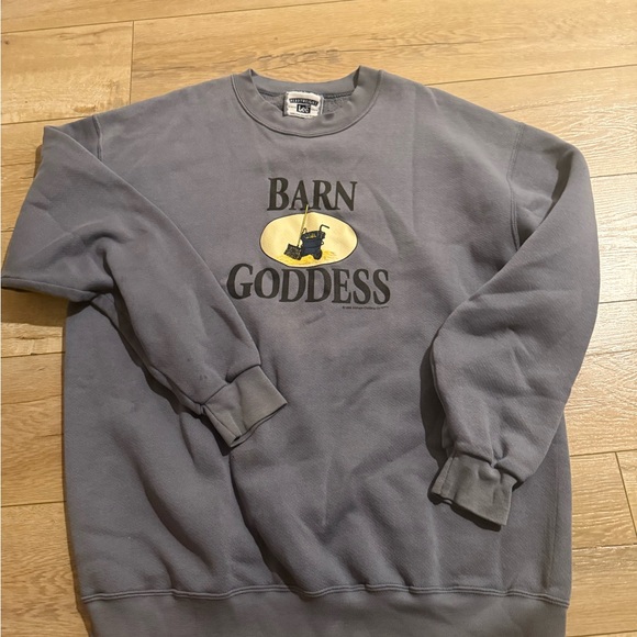 Lee Gray Crewneck Sweater - Picture 1 of 8